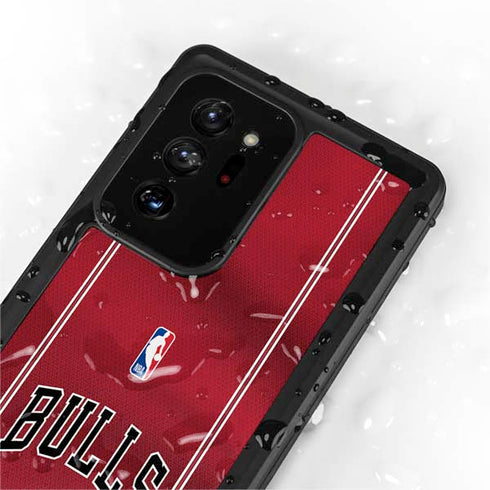 NBA Chicago Bulls Jersey Galaxy Note20 Ultra 5G Waterproof Case